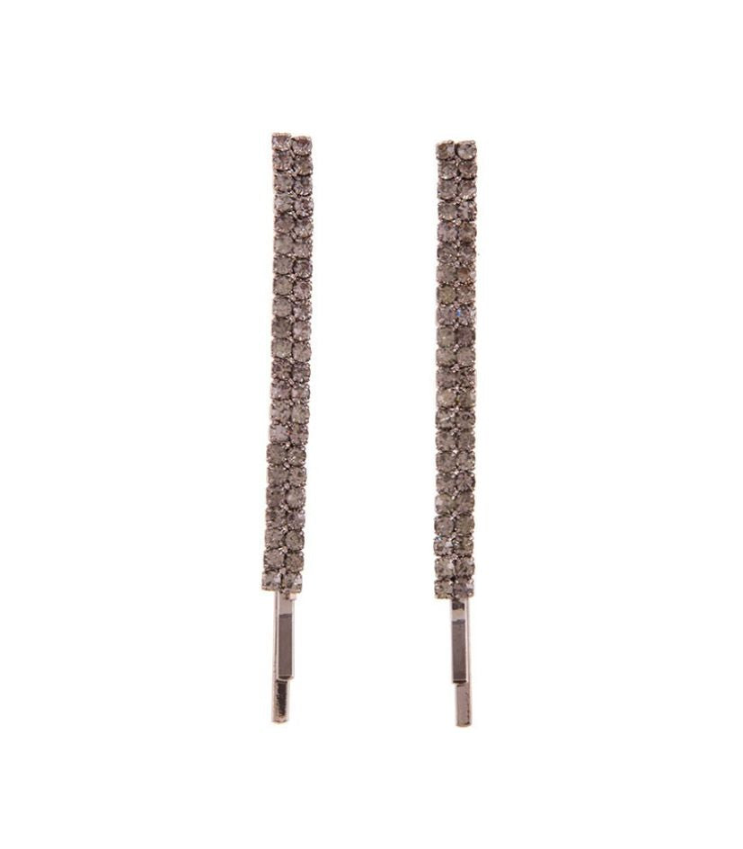 RHINESTONE BOBBY PINS