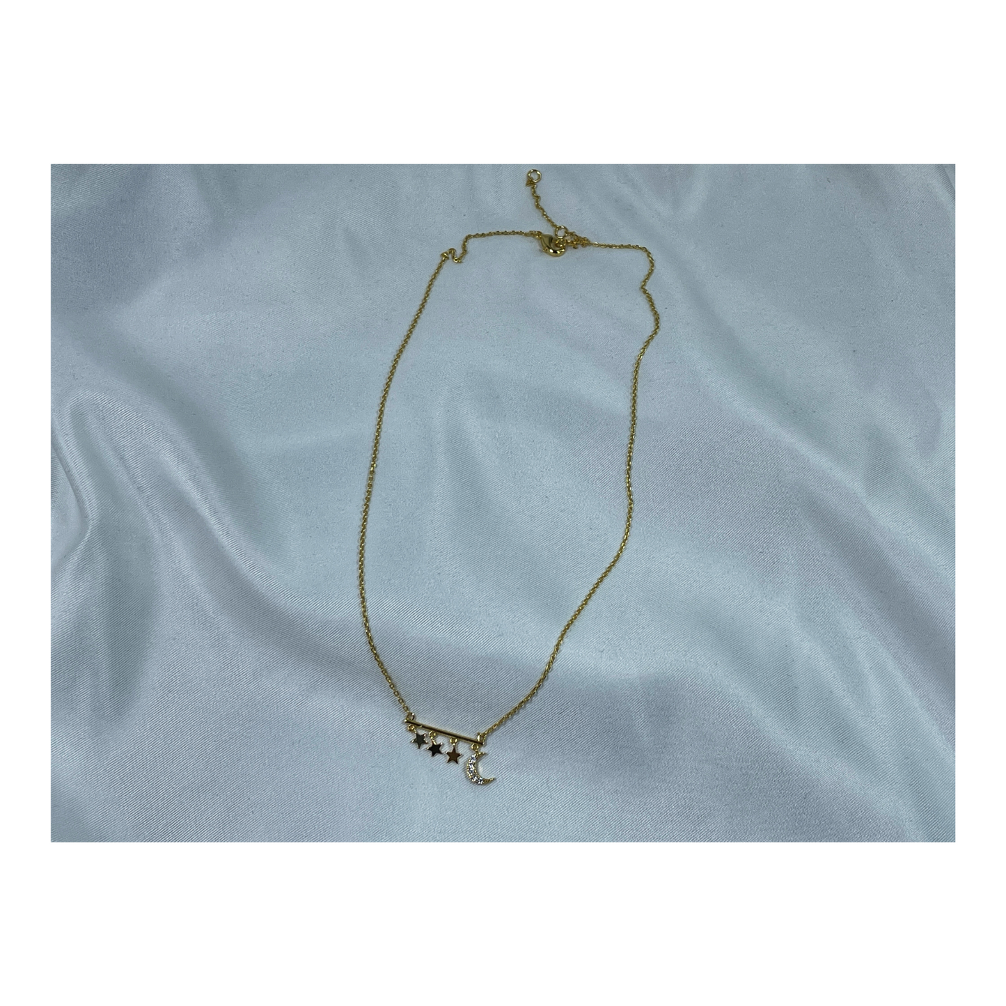 Midnight Necklace in Gold