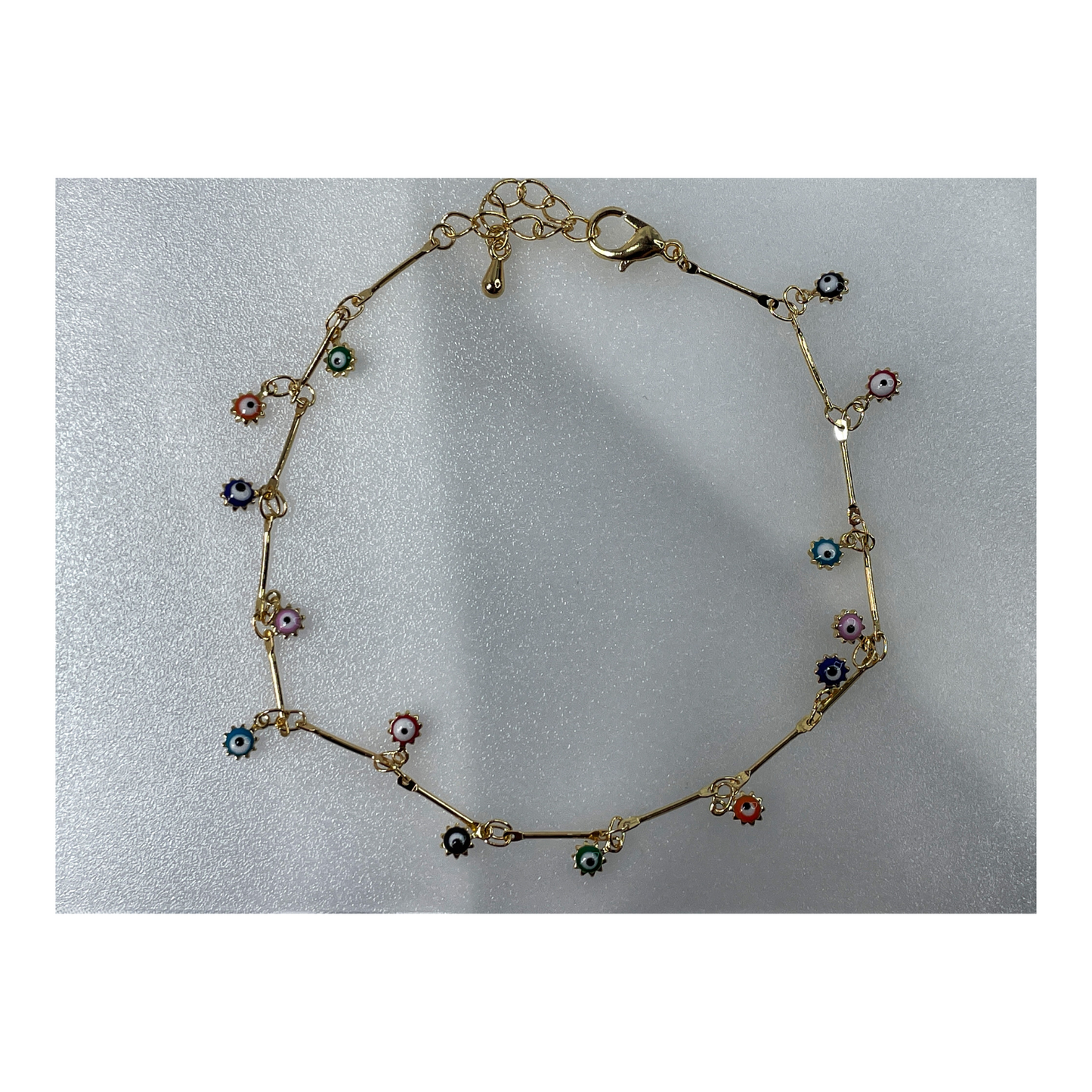 Evil Eye In Gold Anklet