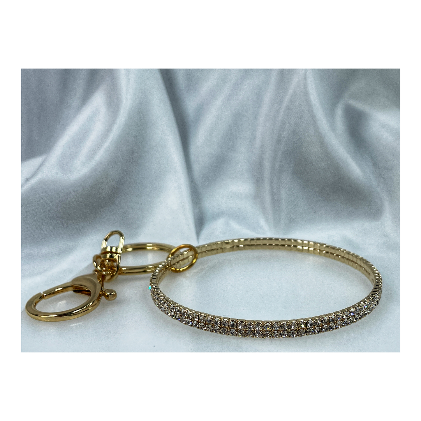 Take Me Home Keychain In Gold