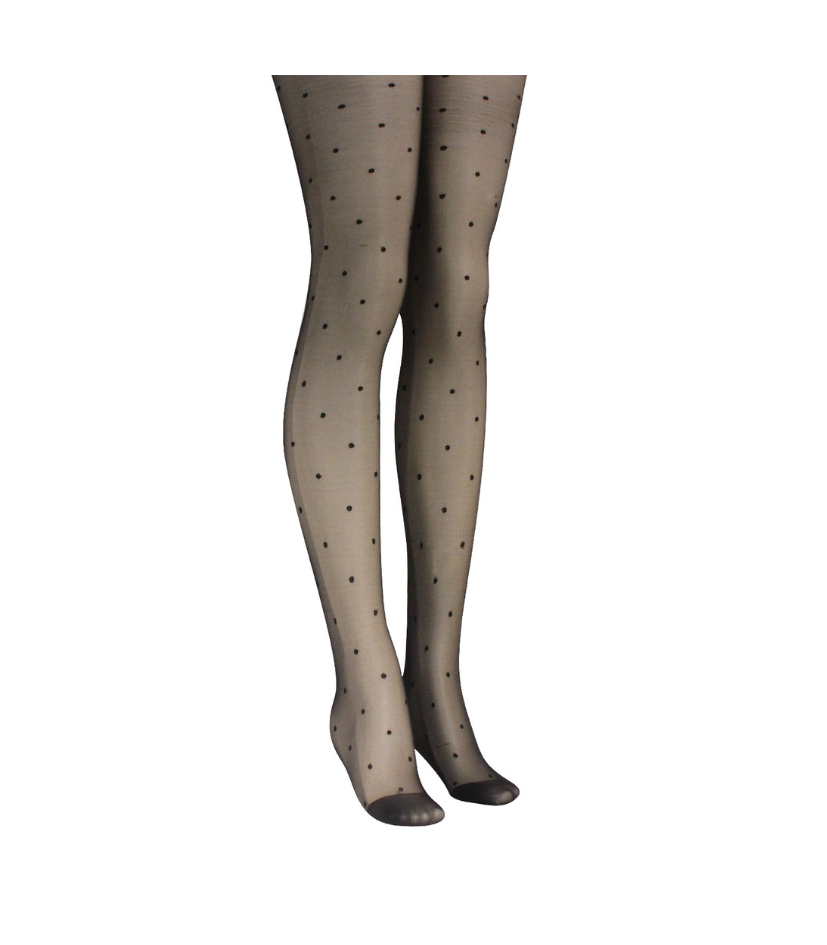 SHEER POLKA DOT TIGHTS