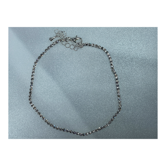 Keep It Simple In Silver Anklet